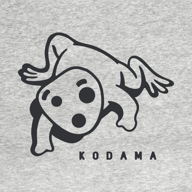 Kodama A spirit in Japanese folklore that inhabit trees by croquis design
